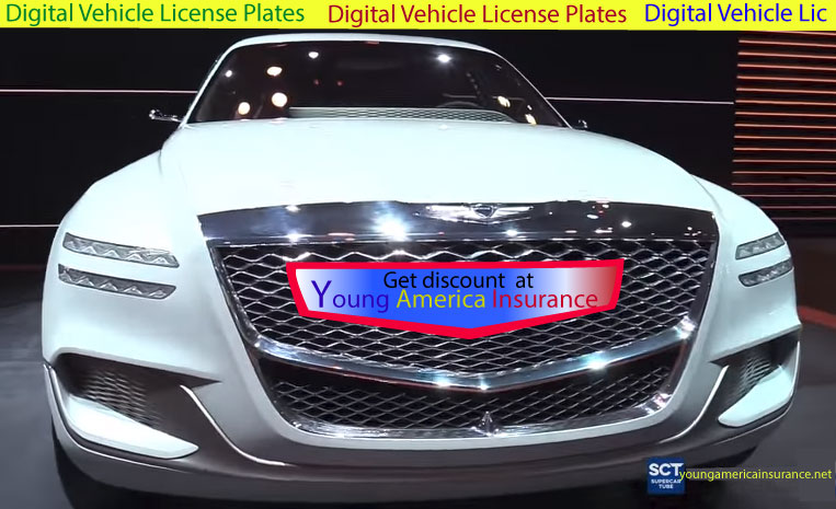 Digital Vehicle License Plates